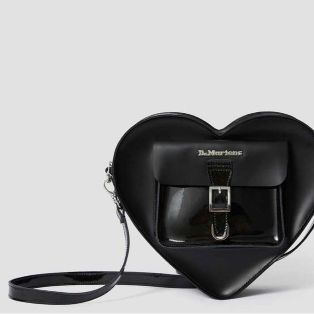 Dr. Martens Heart Shaped Leather Backpack/Crossbody